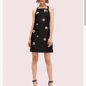 Kate Spade Floral party embellished dress. Size 4